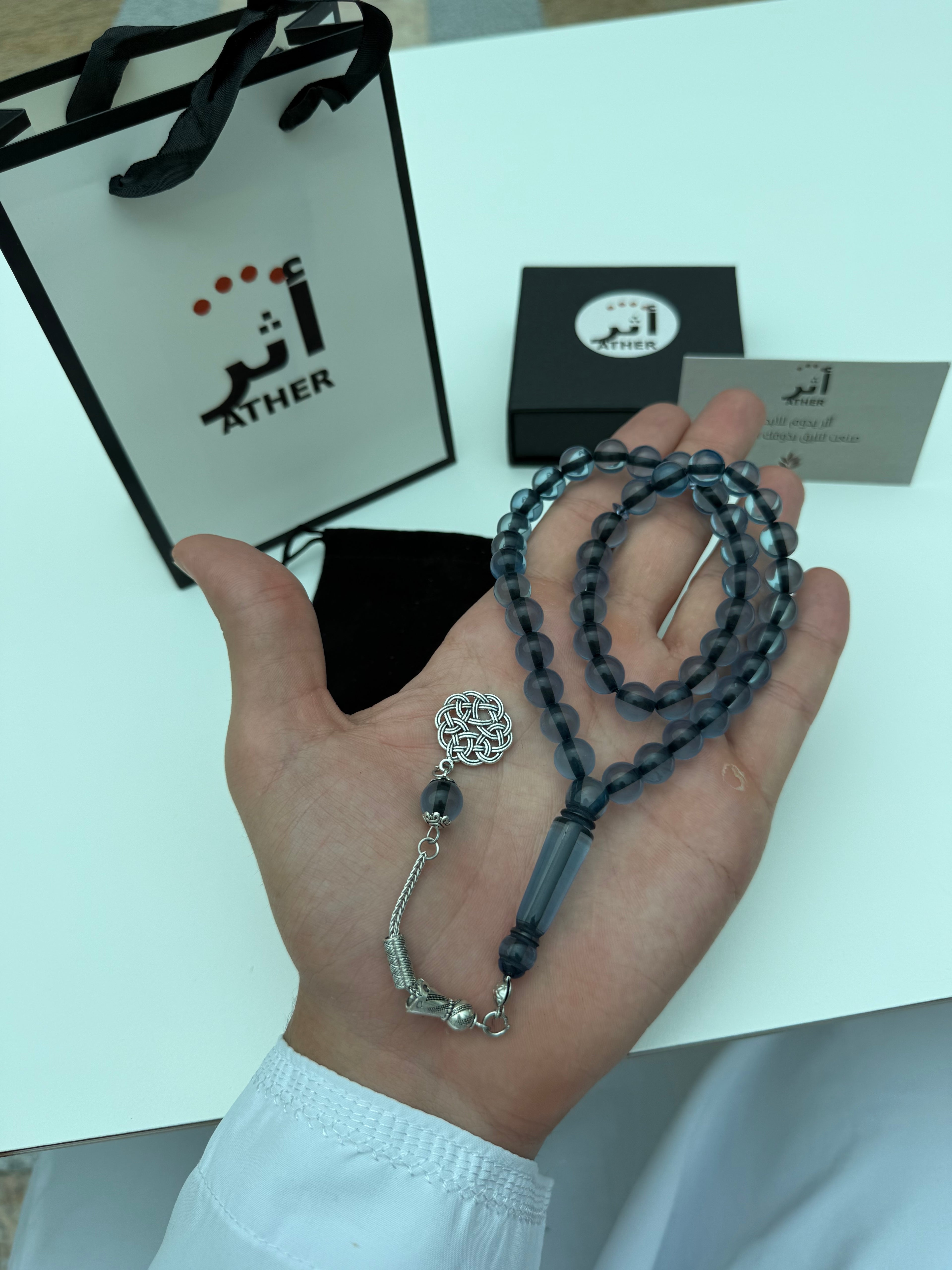 ازرق شفاف